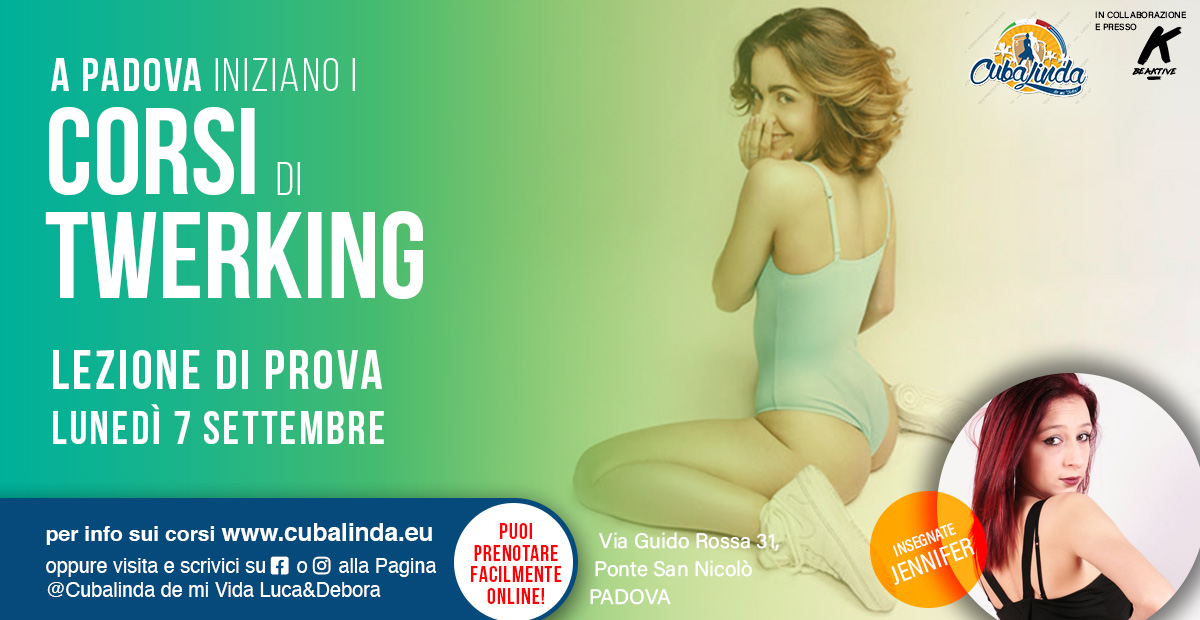 corso di twerking a padova presso la scuola di ballo cubalinda de mi vida